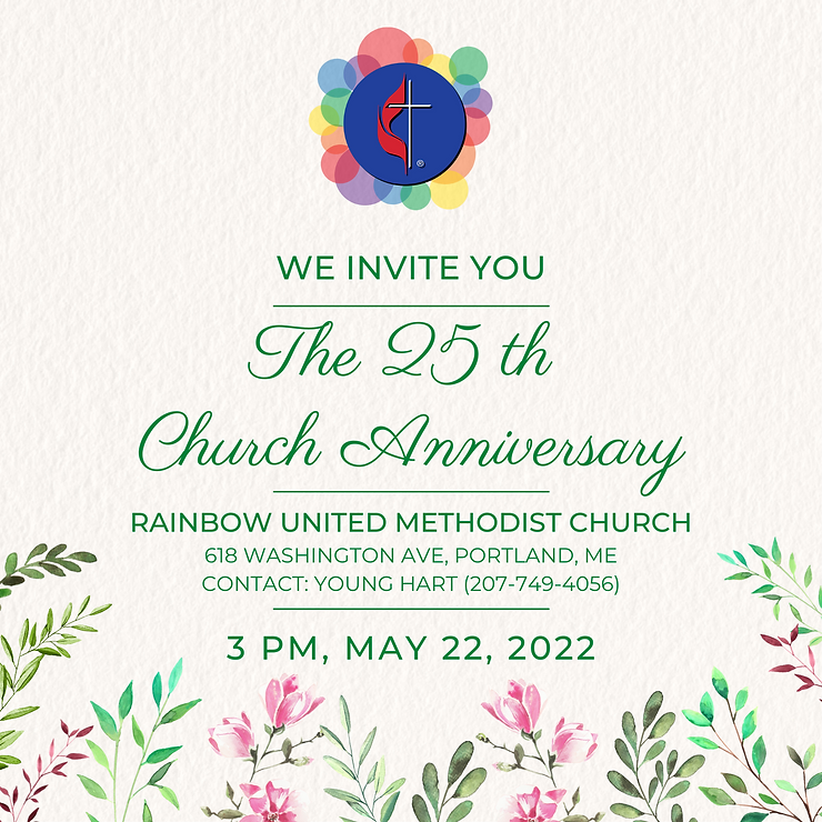 The 25th Church Anniversary